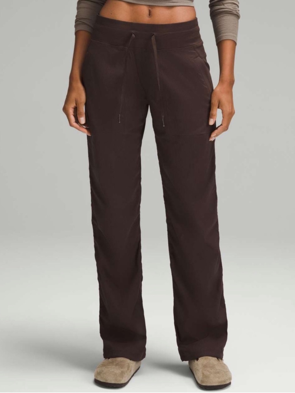 Lululemon Dance Studio Mid-Rise Pants Brown Size 2